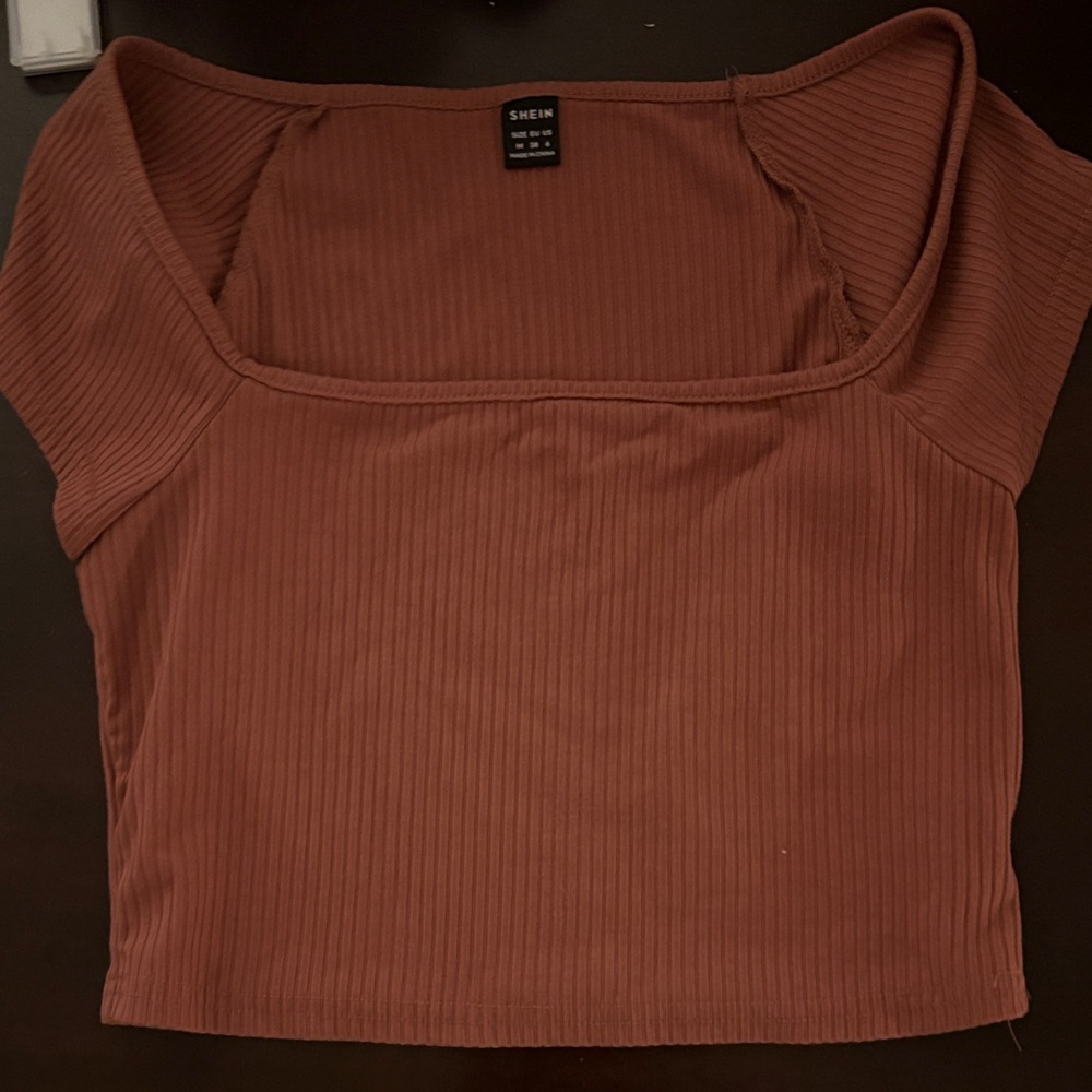 SHEIN Women's dark pink Tank Top